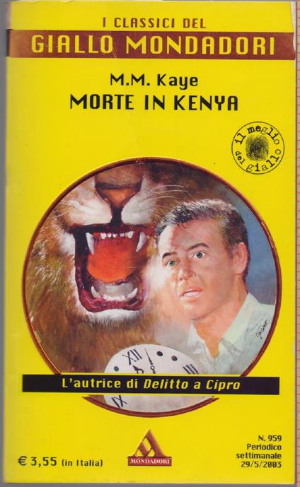 Morte in Kenya - M.M. Kaye - M. M. Kaye - copertina
