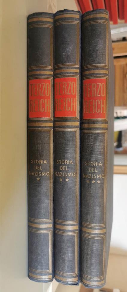 Terzo Reich. Storia del nazismo. Tre volumi - copertina