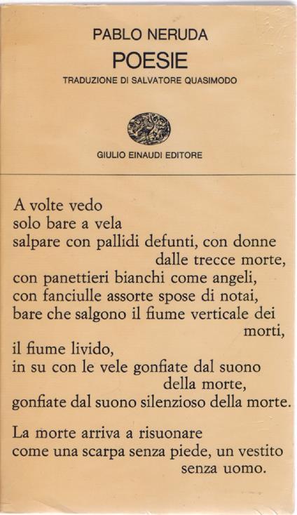 Poesie - Pablo Neruda - Pablo Neruda - copertina