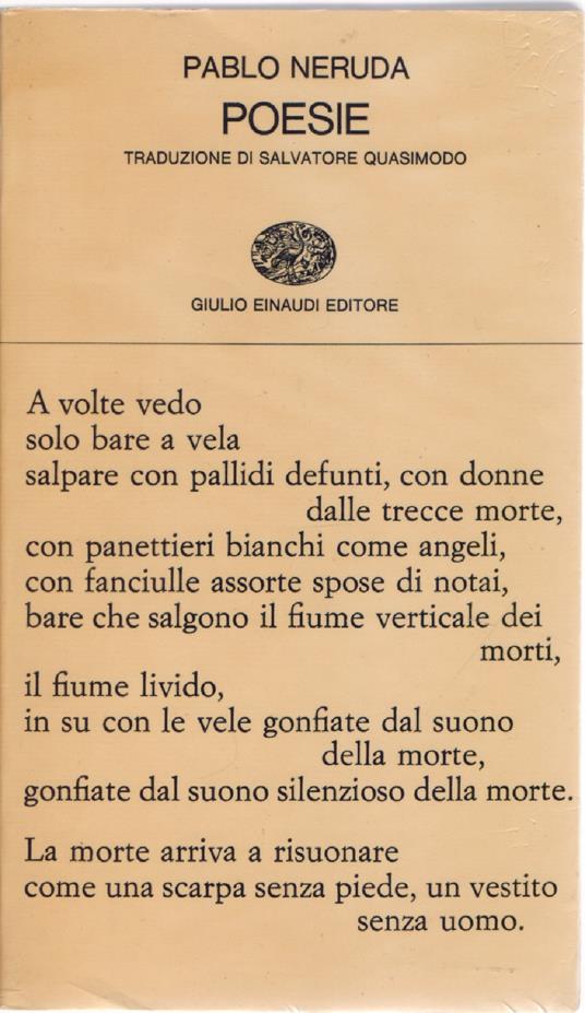 Poesie - Pablo Neruda - Pablo Neruda - copertina