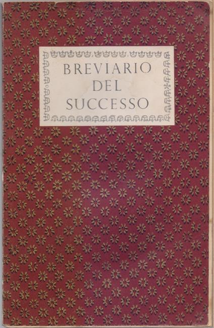 Breviario del successo - copertina