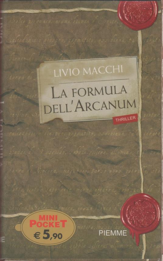 La formula dell'Arcanum - Livio Macchi - Livio Macchi - copertina