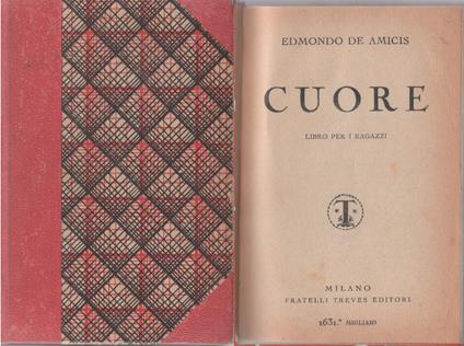 Cuore. Libro per ragazzi - Edmondo De Amicis - Edmondo De Amicis,Edmondo De Amicis - copertina