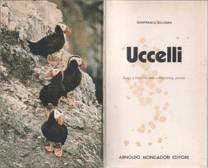 Uccelli - Gianfranco Bologna - Gianfranco Bologna - copertina