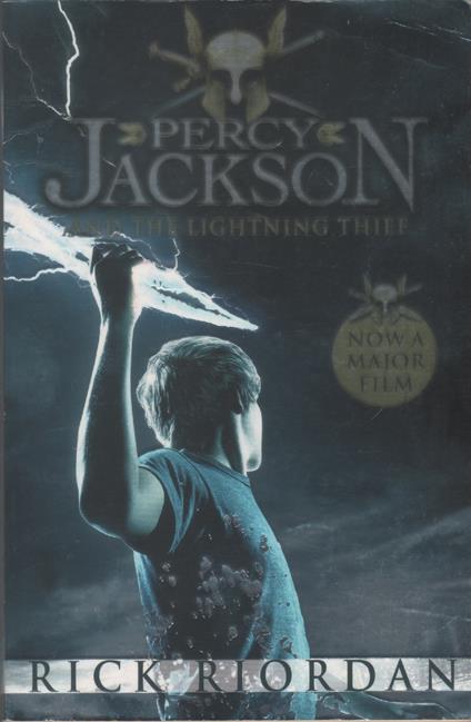 Percy Jackson and the lightning thief - Rick Riordan - copertina