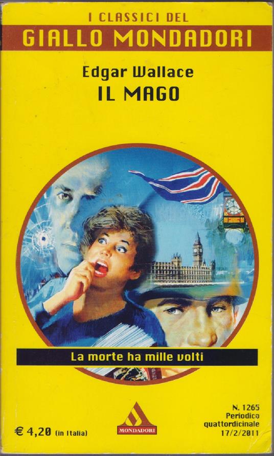 Il mago - Edgar Wallace - Edgar Wallace - copertina