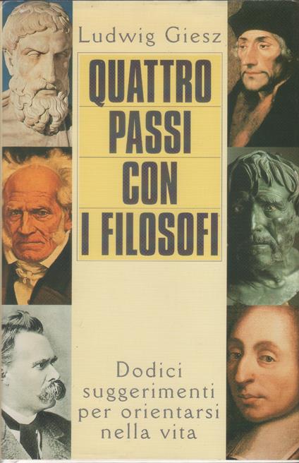 Quattro passi con i filosofi - Ludwig Giesz - copertina