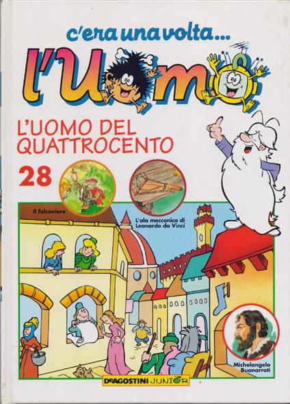 C'era una volta... L'uomo -L'uomo del Quattrocento Vol. 28 - copertina