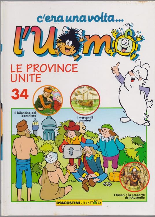 C'era una volta... L'uomo - Le province unite Vol. 34 - copertina