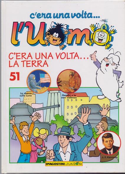C'era una volta... L'uomo - C'era una volta la terra Vol. 51 - copertina