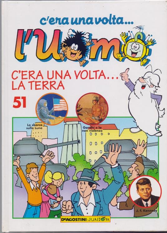 C'era una volta... L'uomo - C'era una volta la terra Vol. 51 - copertina
