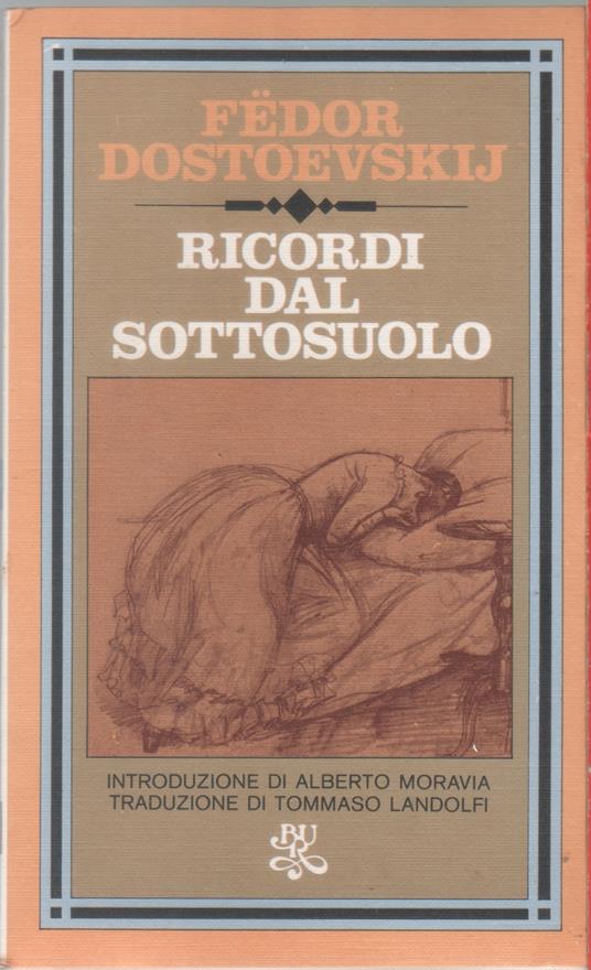 Ricordi dal sottosuolo - Fedor Dostoevskij - copertina