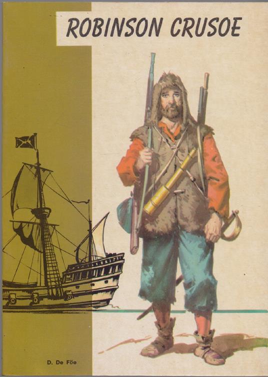 Robinson crusoe - Daiel De Foe - copertina