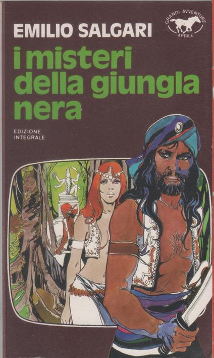 I misteri della giungla nera - Emilio Salgari - Emilio Salgari - copertina