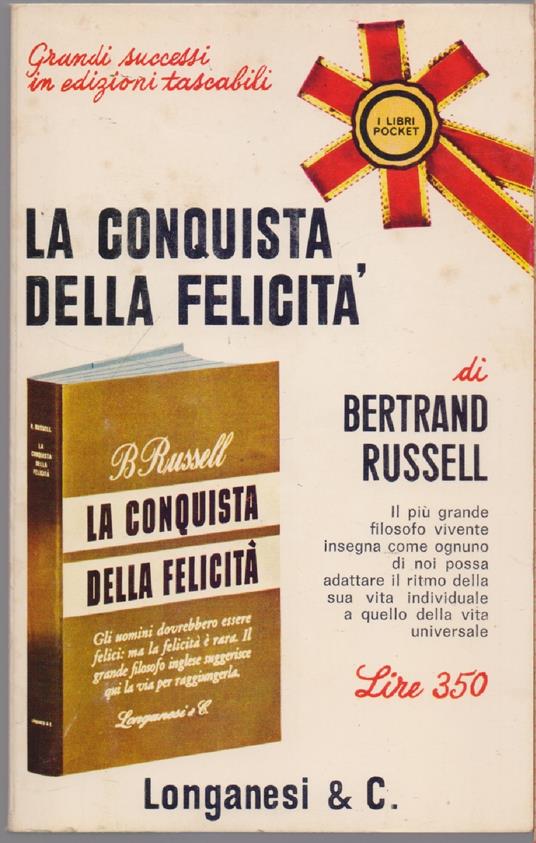 La conquista della felicità - Bertrand Russell - Bertrand Russell - copertina