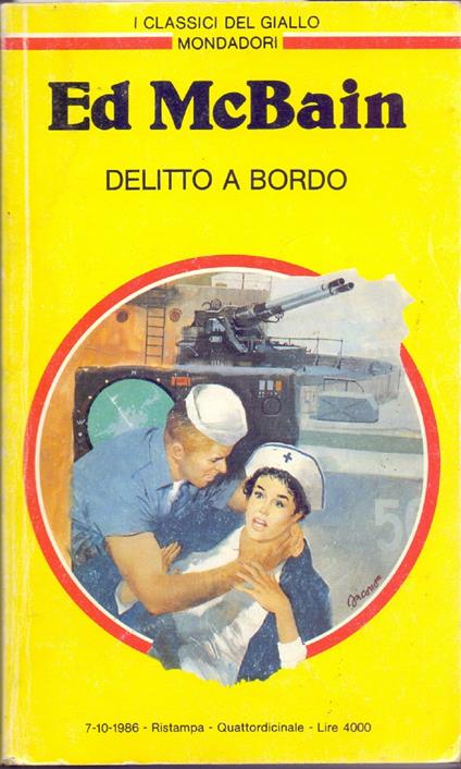 Delitto a bordo - Ed McBain - Ed McBain - copertina