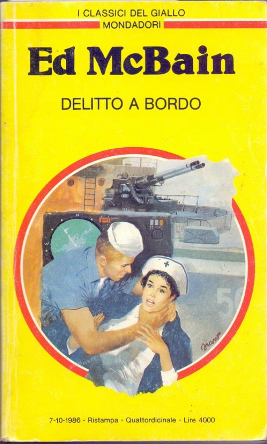 Delitto a bordo - Ed McBain - Ed McBain - copertina