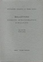 Bollettino storico-bibliografico subalpino Anno XCII 1994. Secondo semestre