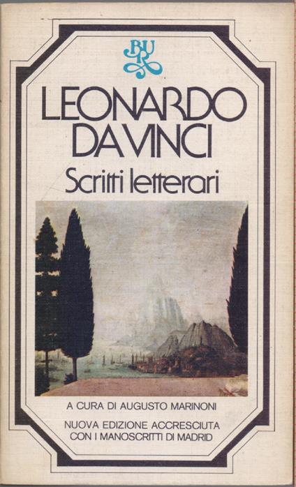 Scritti letterari - Leonardo Da Vinci - Leonardo da Vinci - copertina