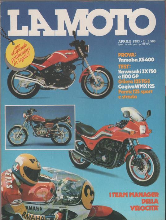 La moto. 1983 aprile - copertina