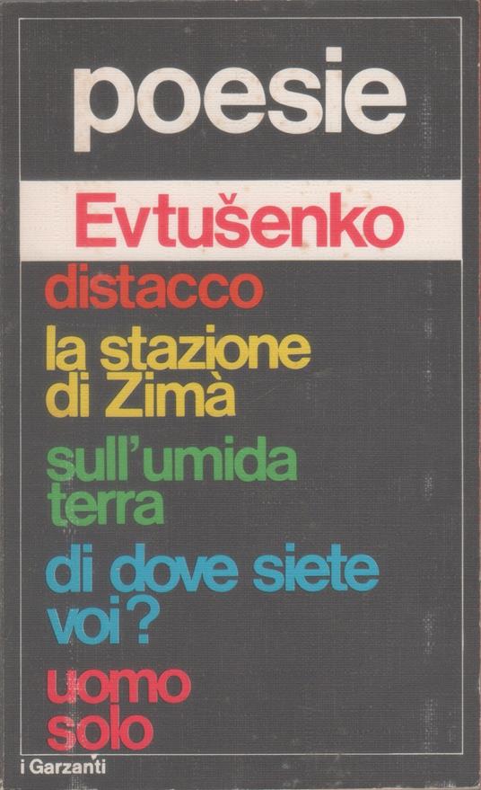 Poesie - Evgenij Evtusenko - Evgenij Evtusenko - copertina