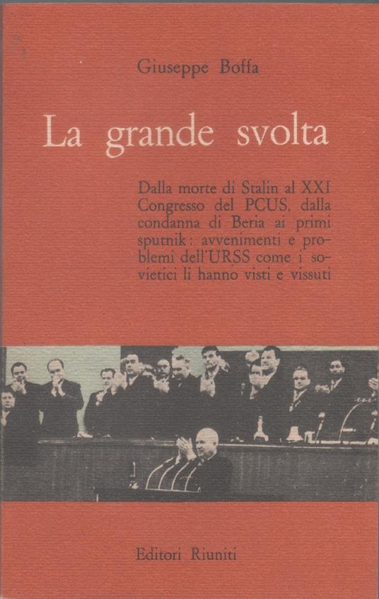 La grande svolta - Giuseppe Boffa - Giuseppe Boffa - copertina