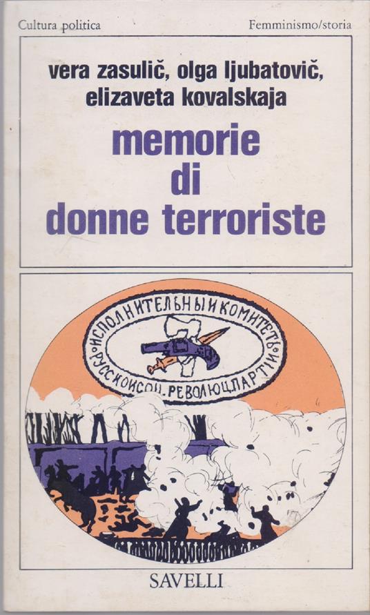 Memorie di donne terroriste - AA.VV - copertina