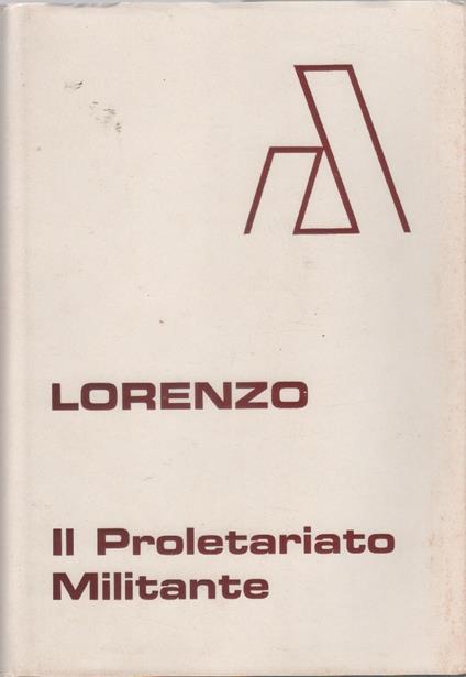 Il proletariato militante - Anselmo Lorenzo - copertina