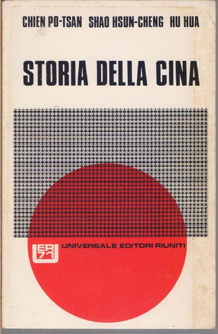 Storia della Cina - Chien Po-Tsan - copertina