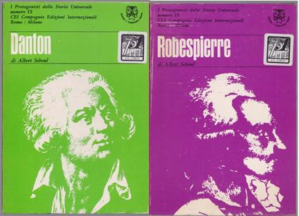 Danton. Robespierre - Albert Soboul - Albert Soboul - copertina