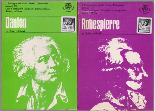 Danton. Robespierre - Albert Soboul - Albert Soboul - copertina