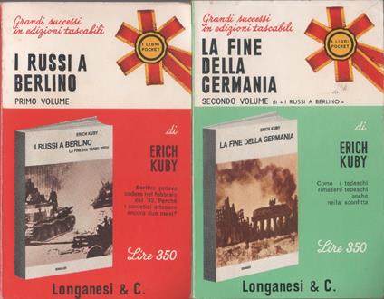 I russi a Berlino, 2 voll. - Erich Kuby - Erich Kuby - copertina