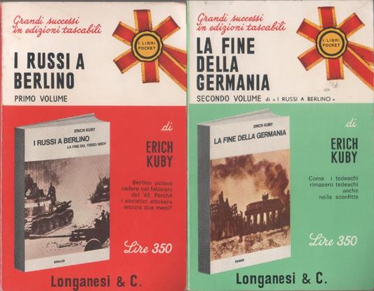 I russi a Berlino, 2 voll. - Erich Kuby - Erich Kuby - copertina