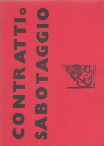 Contratti o sabotaggio - Anonimo calalabrese - copertina