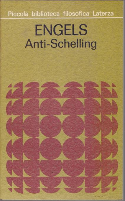 Anti-Scelling - Engels - Friedrich Engels - copertina
