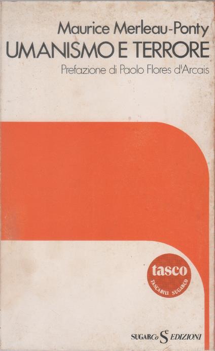 Umanismo e terrore - Maurice Merleau-Ponty - Maurice Merleau-Ponty - copertina