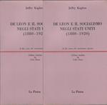 De Leon e il socialismo negli Stati Uniti (1883-1920). 2. voll. - Jeffry Kaplow