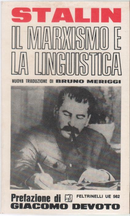 Il marxismo e la linguistica - Stalin - Stalin - copertina