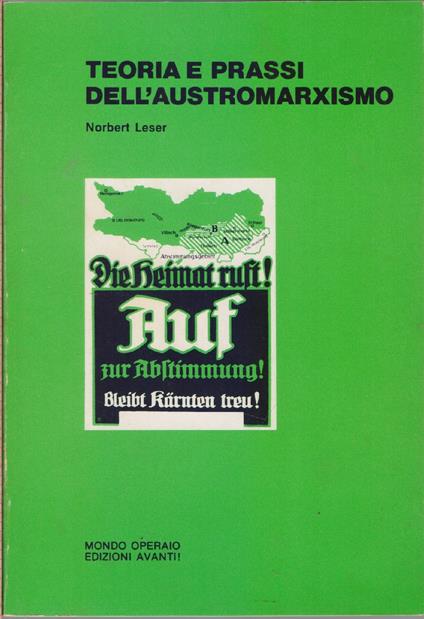 Teoria e prassi dell'austromarxismo - Norbet Leser - copertina