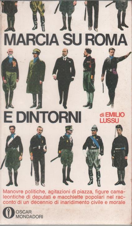 Marcia su Roma - Emilio Lussu - Emilio Lussu - copertina