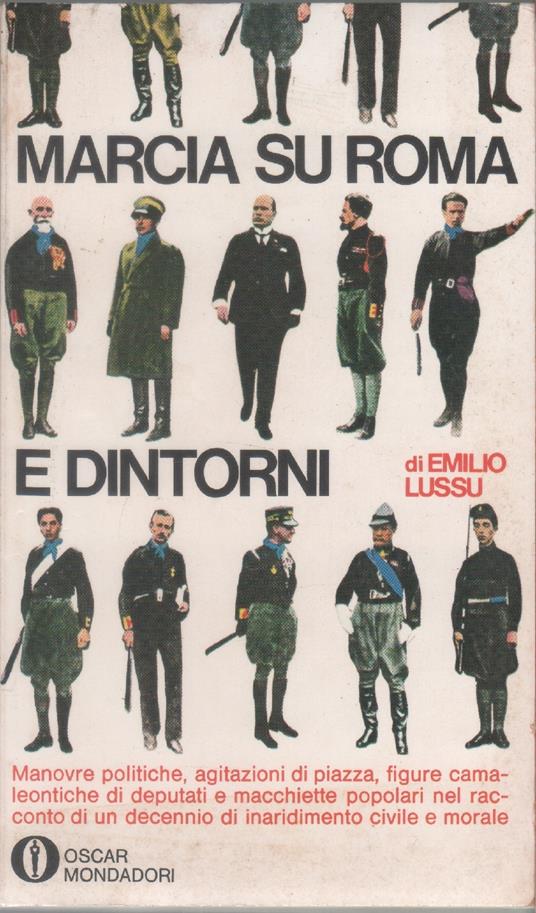 Marcia su Roma - Emilio Lussu - Emilio Lussu - copertina