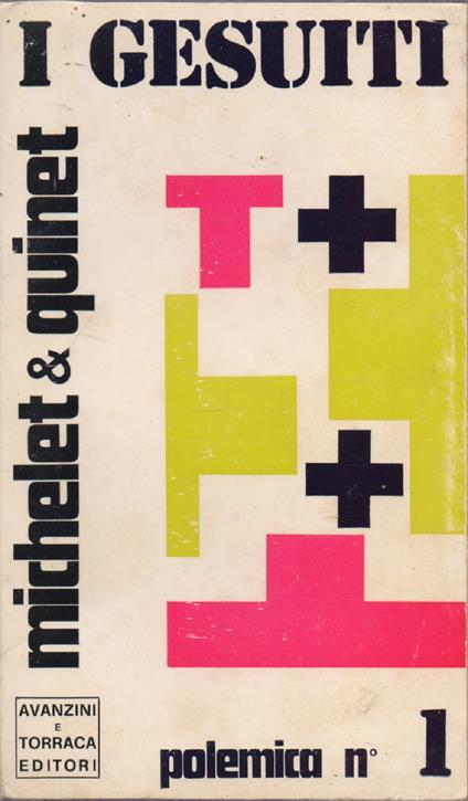 I Gesuiti - Michelet e Quinet - Jules Michelet - copertina
