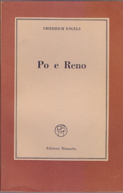 Po e Reno - Friedrich Engels - Friedrich Engels - copertina