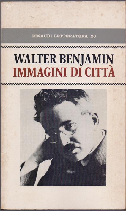 Immagini di città - Walter Benjamin - Walter Benjamin - copertina