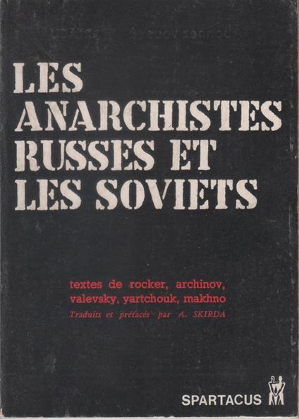 Les Anarchistes russes les Soviets - copertina