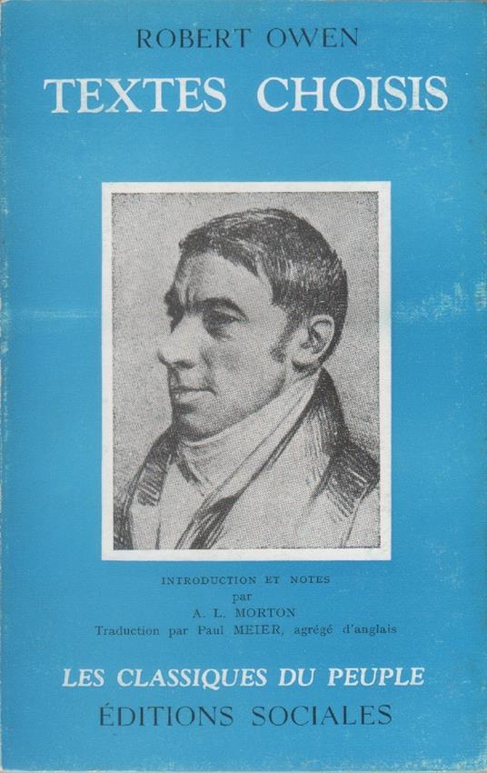 Robert Owen. Textes choisis - copertina