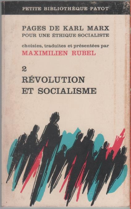 Pages de Karl Marx pour pour une ethique socialiste, 2: Revolution et socialisme - copertina