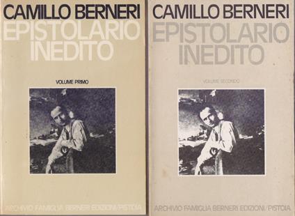 Camillo Berneri epistolario inedito 2 volumi - Camillo Berneri - copertina