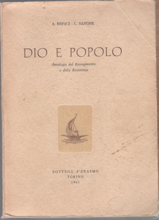 Dio e popolo - A. Repaci, C. Navone - copertina
