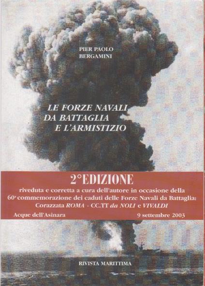 Le forze navali e l'armistizio - copertina